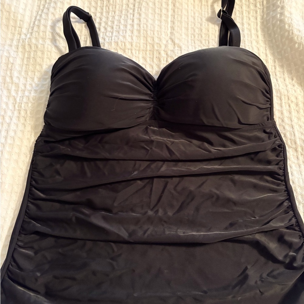 H2oh Black Swimsuit Top